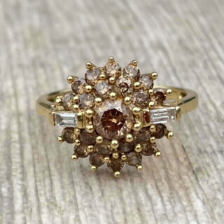 Bague chou en or 18 carats d&rsquo;occasion