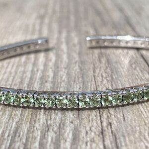 Bracelet péridots en or 18 carats d’occasion