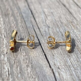 Boucles d’oreilles diamants en or 18 carats d&rsquo;occasion