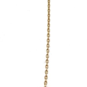 Chaîne maille forçat en or 18 carats d’occasion