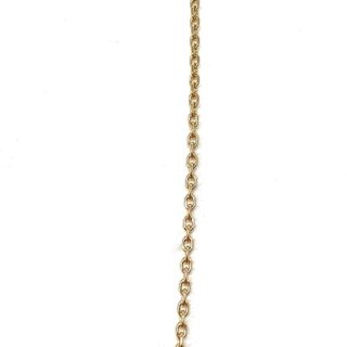 Chaîne maille forçat en or 18 carats d&rsquo;occasion