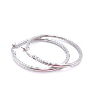 Créoles en or 18 carats d&rsquo;occasion