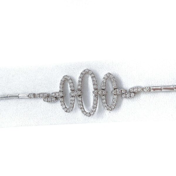 Bracelet diamants or 18 carats occasion