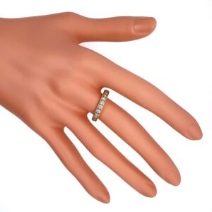 Alliance tour complet diamants en or 18 carats d’occasion