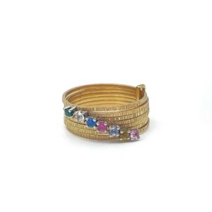 Bague Semainier en or 18 carats d’occasion