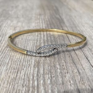 Bracelet jonc or 18 carats d’occasion