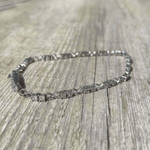 Bracelet diamants en or 18 carats d’occasion