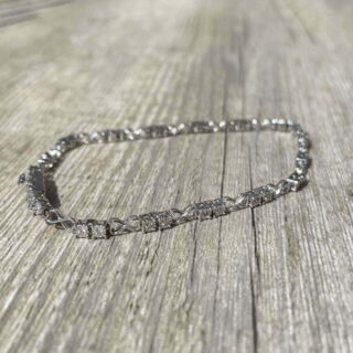 Bracelet diamants en or 18 carats d&rsquo;occasion