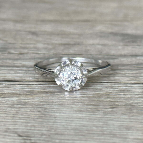 Solitaire 0,50 carat or 18 carats occasion