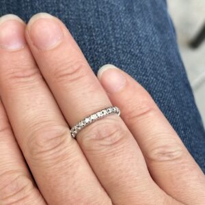 Alliance américaine diamants en or 18 carats