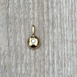 Pendentif or 18 carats occasion | Des Bijoux en Or Pendentif d’occasion en or 18 carats avec diamant