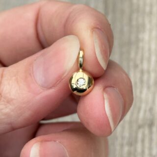 Pendentif or 18 carats occasion | Des Bijoux en Or Pendentif d’occasion en or 18 carats avec diamant