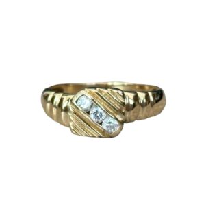 Bague d’occasion en or 18 carats