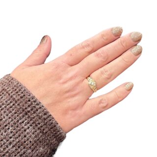 Bague d’occasion en or 18 carats