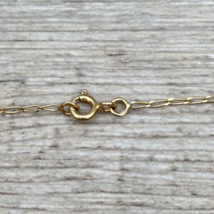 Chaîne maille cheval en or 18 carats d’occasion