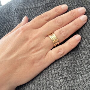 Bague B.zero1 de Bulgari en or 18 carats