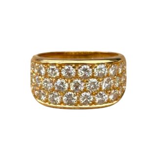 Bague Pavage Diamants Carl Bucherer