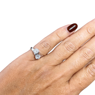 Bague toi et moi diamants