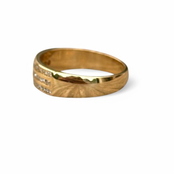 Bague diamants en or 18 carats
