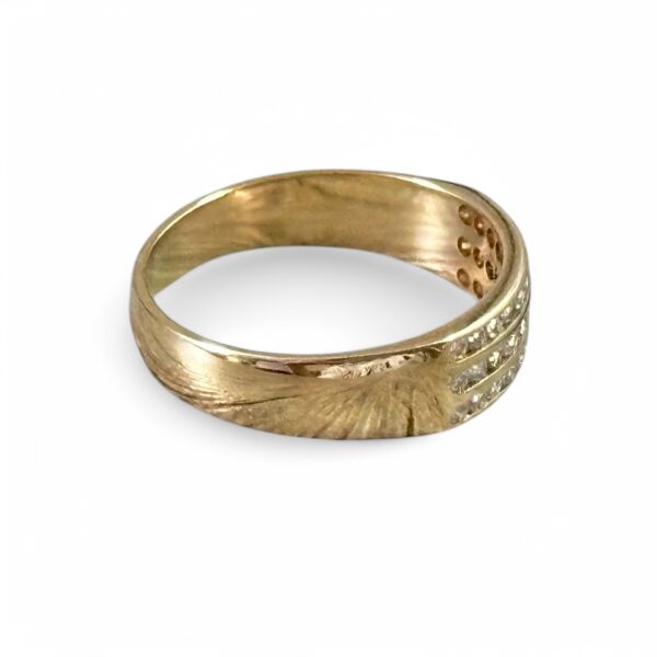 Bague diamants en or 18 carats
