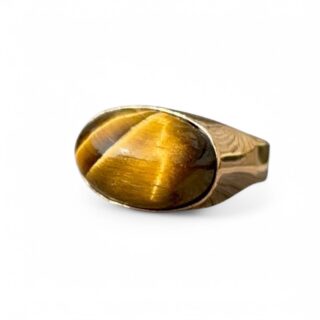 Bague œil de tigre