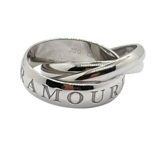 Bague Cartier Or Amour et Trinity