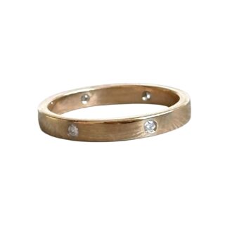 Alliance en or jaune 18 carats