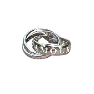 Bague Cartier Or Amour et Trinity