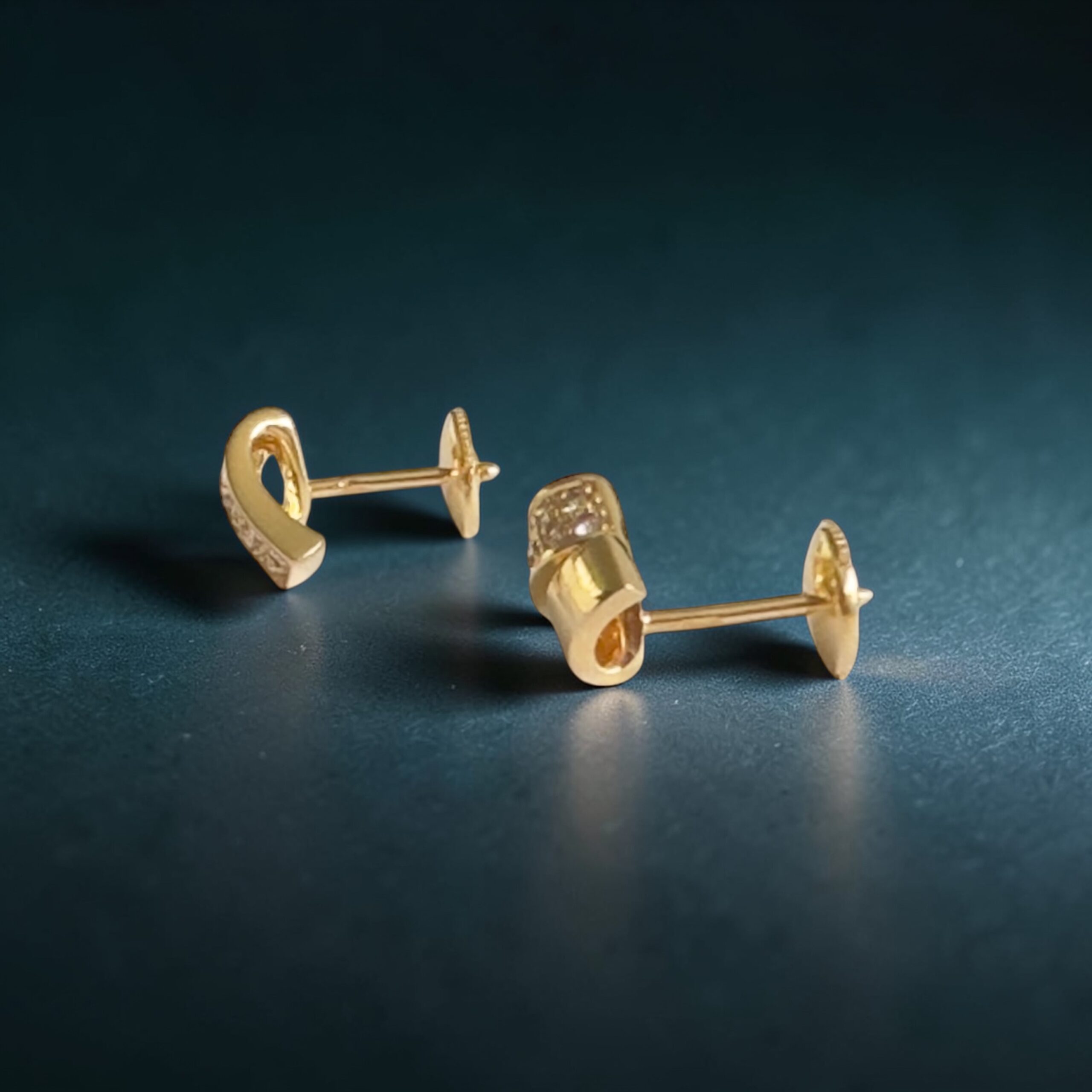 Boucles d’oreilles diamant 0,24 carat or jaune 18 carats fermoirs Alpa | Des Bijoux en Or Boucles d’oreilles diamant 0,24 carat or jaune 18 carats fermoirs Alpa – Image 6